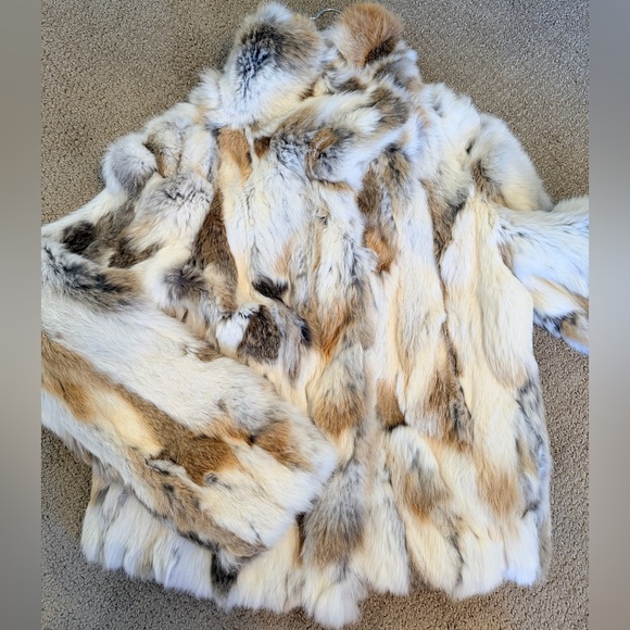 Vintage Alberto Makali Fur Patchwork Jacket with Pockets - Picture 14 of 14